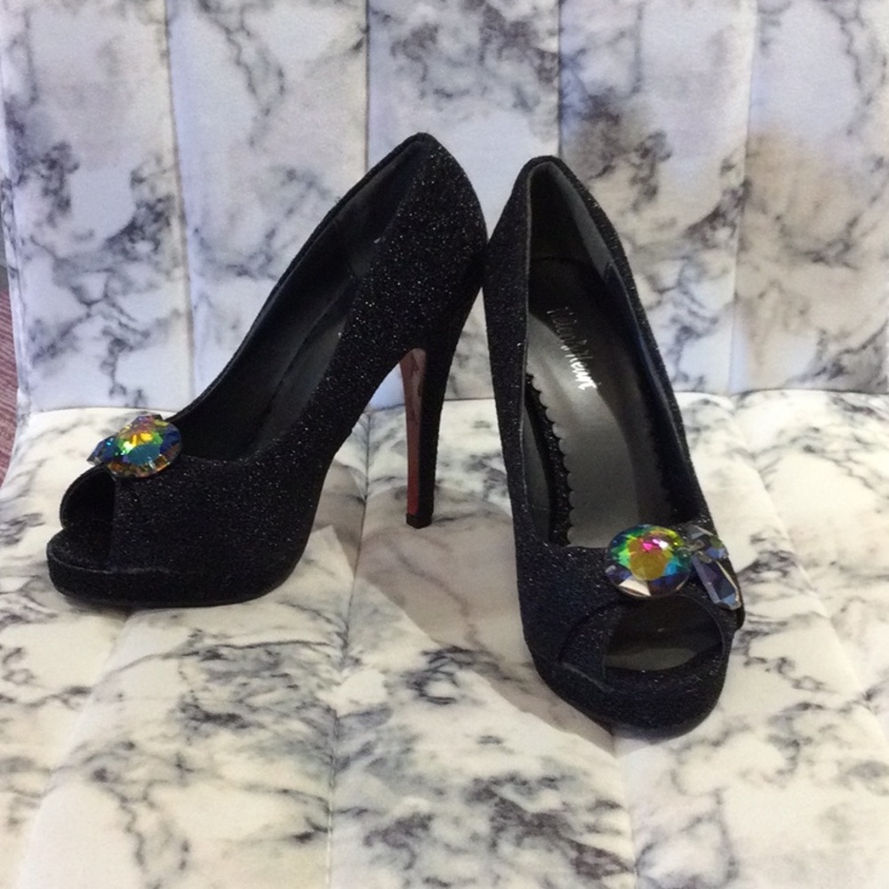 Black 4inch heel